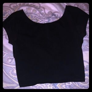American Eagle criss cross back crop top!